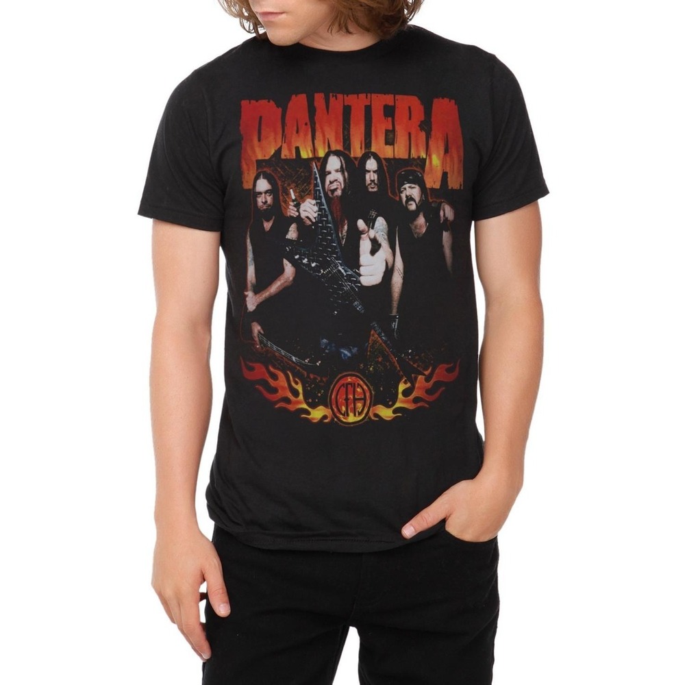Pantera CFH Flames T-Shirt